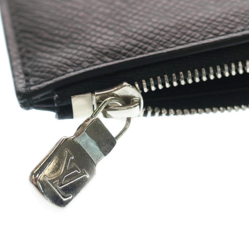 LOUIS VUITTON(ルイヴィトン) タイガラマ コインカードホルダー カードケース 名刺入れ 小物入れ ブラック ノワール シルバー金具 PVC M62914