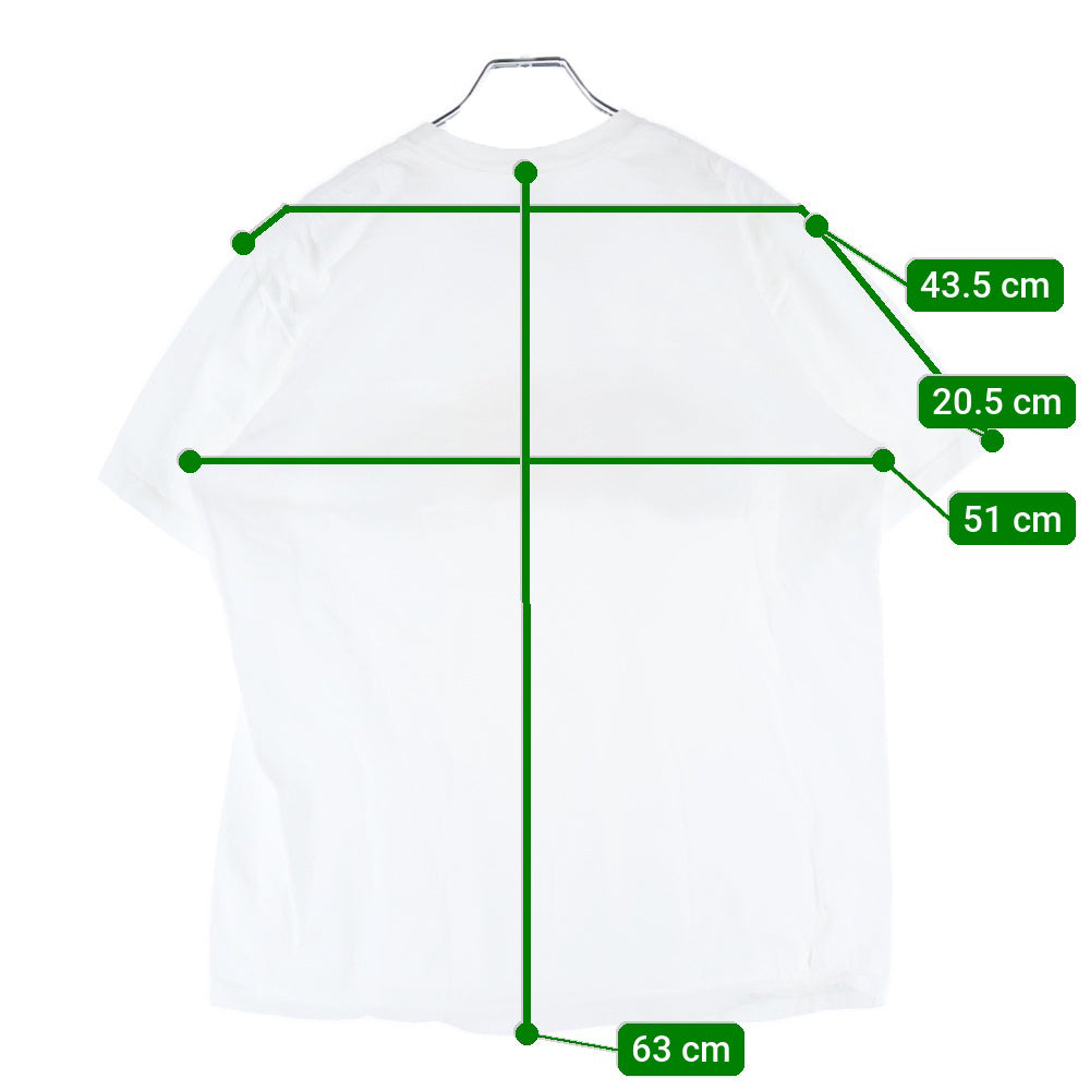 SUPREME(シュプリーム) 23SS Watercoleor ウォーターカラー フロントプリントロゴ クルーネック半袖Tシャツ ホワイト