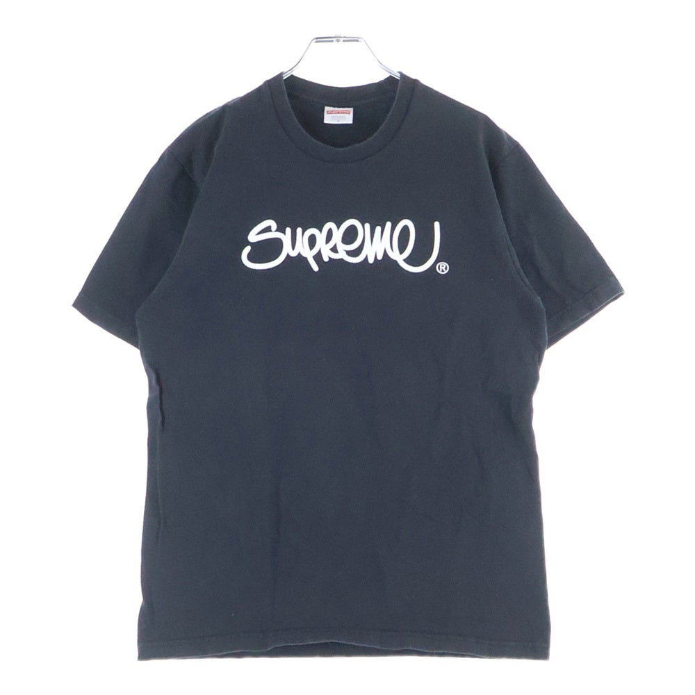 SUPREME(シュプリーム) 22SS Hnddstyle ハンドスタイル フロントプリントロゴ クルーネック半袖Tシャツ ブラック