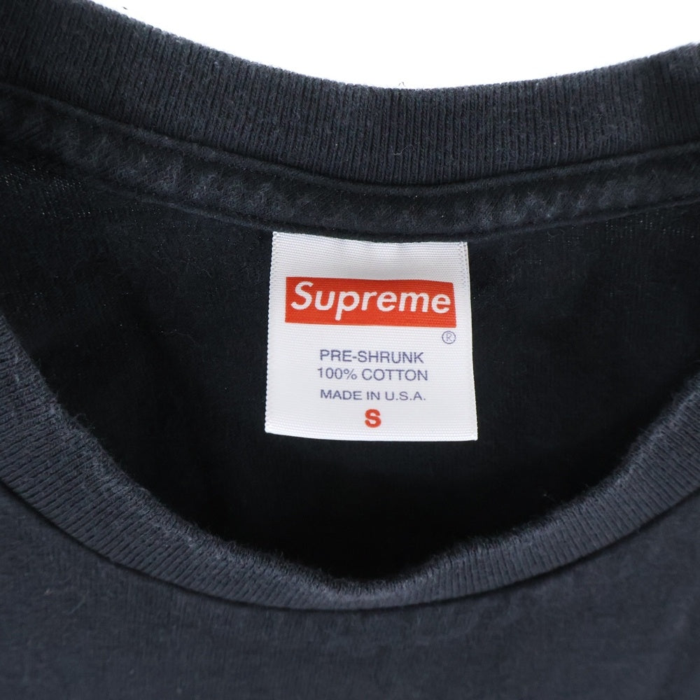 SUPREME(シュプリーム) 22SS Hnddstyle ハンドスタイル フロントプリントロゴ クルーネック半袖Tシャツ ブラック