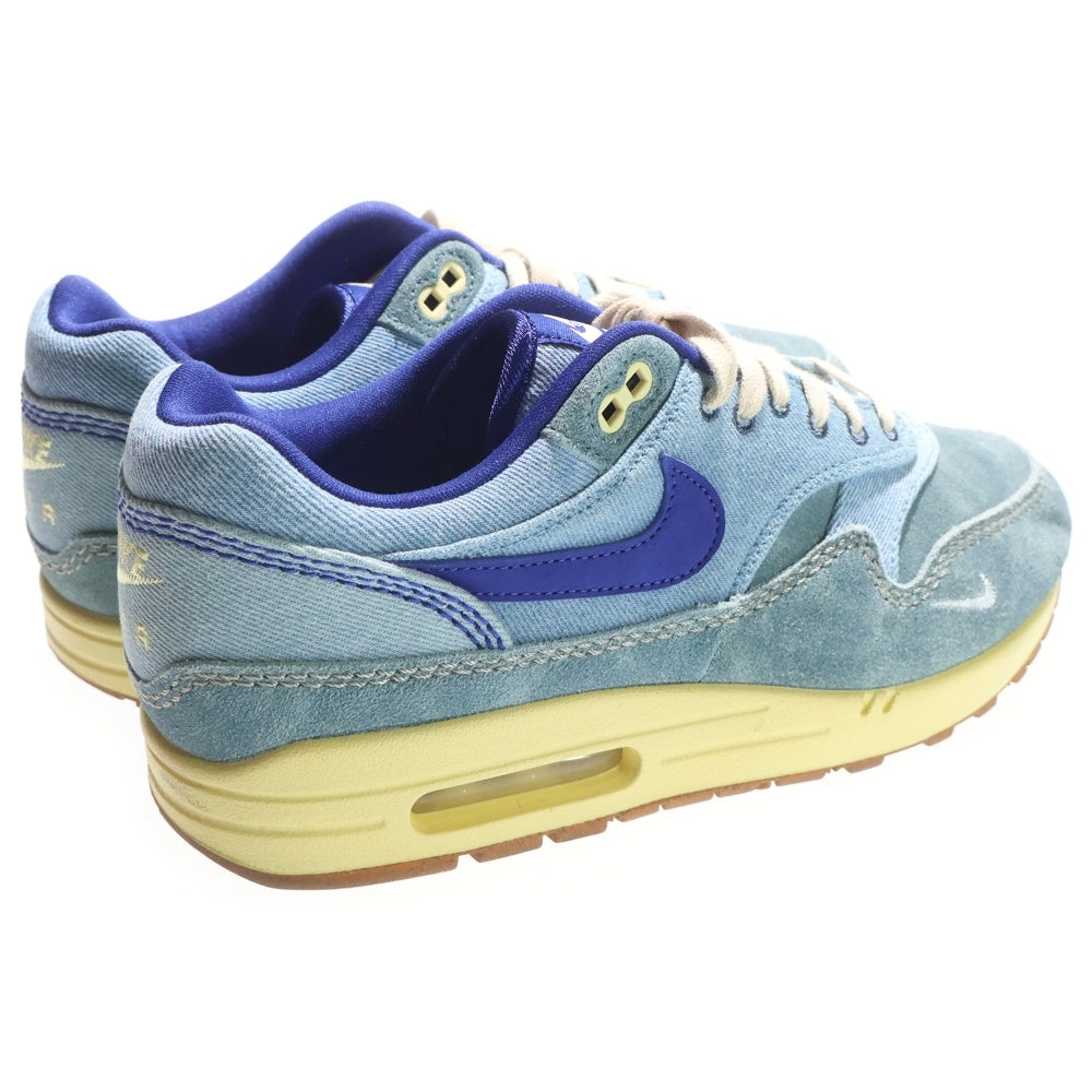 NIKE(ナイキ) AIR MAX 1 PRM DIRTY DENIM DV3050-300 エアマックス1 ダーティデニム ローカットスニーカー インディゴ US10/28cm