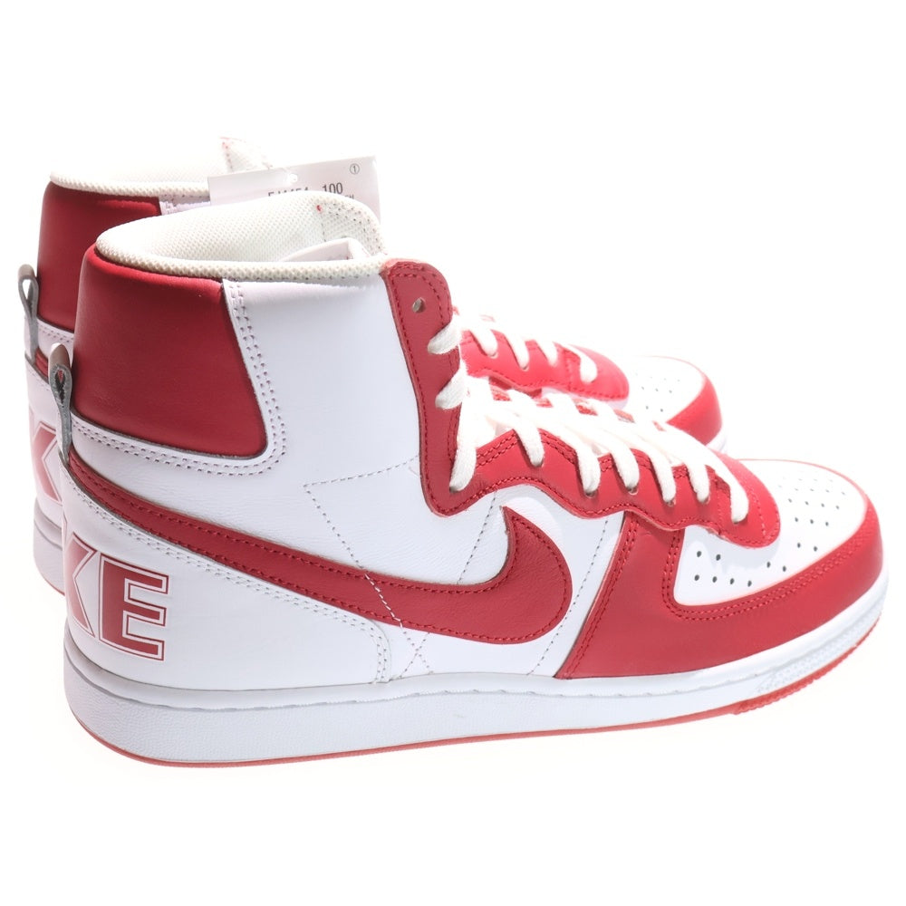 NIKE(ナイキ) TERMINATOR HIGH FJ4454-100 ターミネーター ハイカットスニーカー ホワイト/レッド US10/28cm
