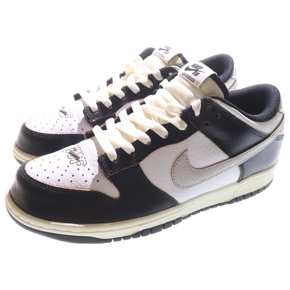 NIKE SB(ナイキエスビー) ×HUF DUNK SB LOW OG QS SAN FRANCISCO FD8775-001 ハフ ダンク サンフランシスコ ローカットスニーカー ブラック/ホワイト US8/26.0cm