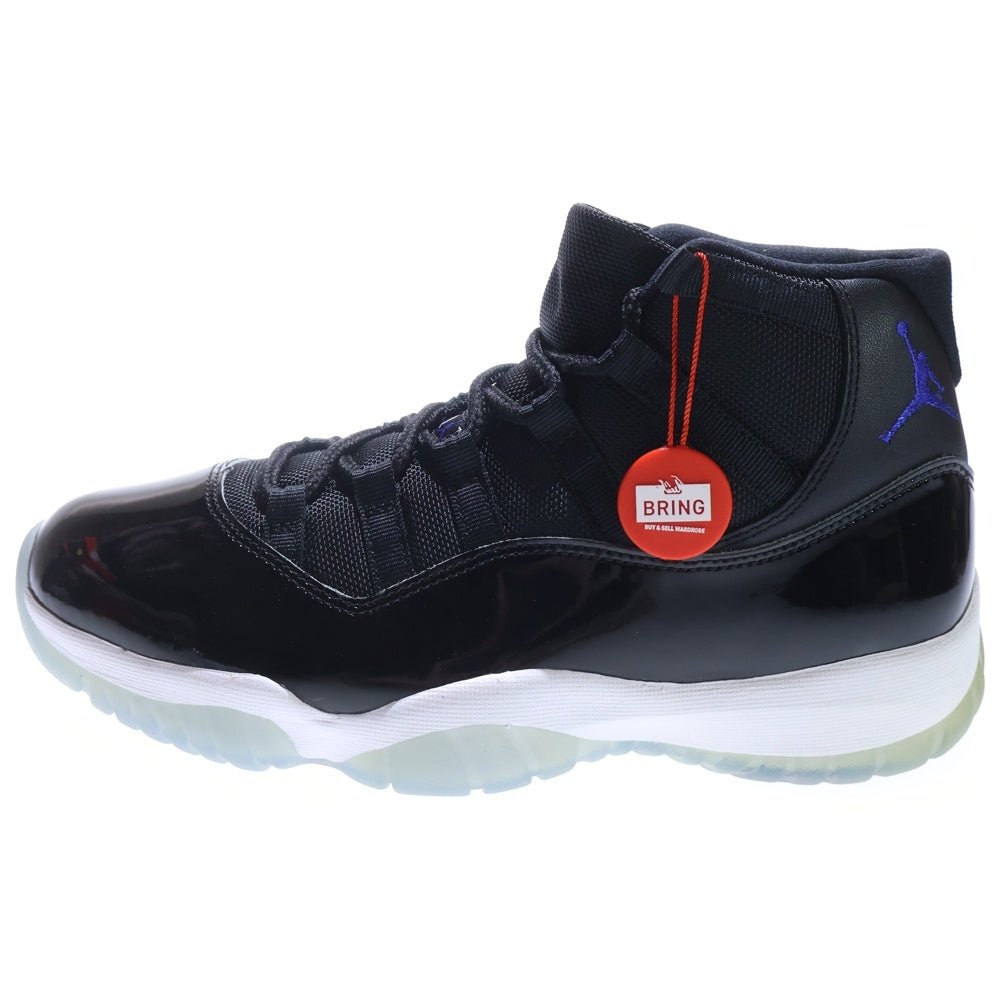 NIKE(ナイキ) AIR JORDAN 11 RETRO SPACE JAM 378037‐003 エアジョーダン 11 レトロ スペースジャム ハイカットスニーカー US8.5/26.5cm ブラック/ホワイト