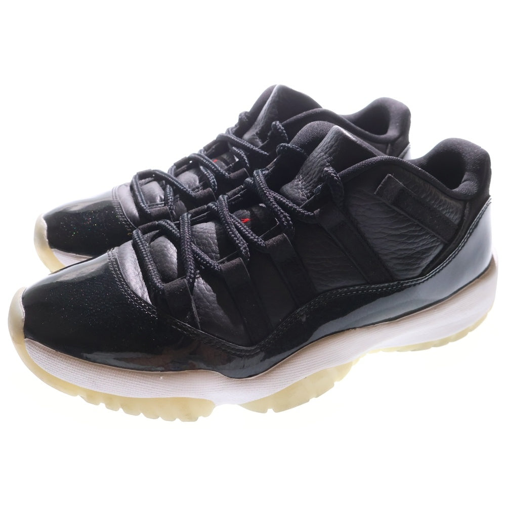 NIKE(ナイキ) AIR JORDAN11 RETRO LOW 72-10 AV2187-001 エアジョーダン11 ローカットスニーカー US9/27.0cm ブラック/ホワイト