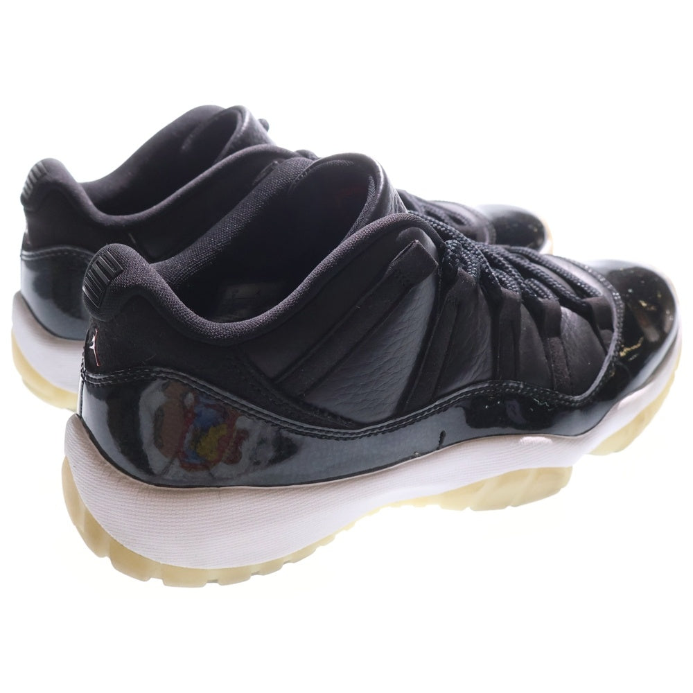 NIKE(ナイキ) AIR JORDAN11 RETRO LOW 72-10 AV2187-001 エアジョーダン11 ローカットスニーカー US9/27.0cm ブラック/ホワイト