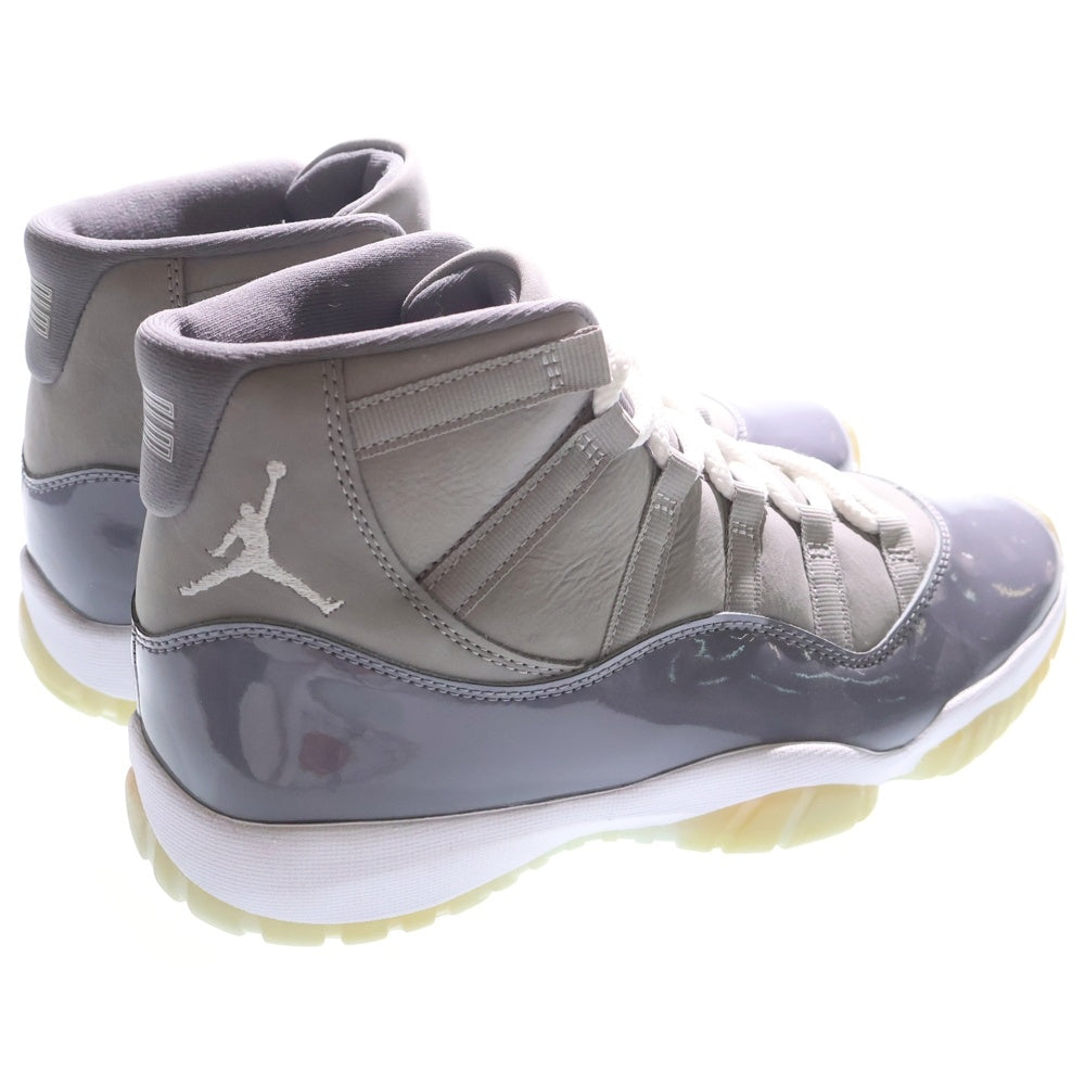 NIKE(ナイキ) AIR JORDAN 11 RETRO COOL GREY CT8012‐005 エアジョーダン11 レトロ クールグレー ハイカットスニーカー US9/27.0cm グレー
