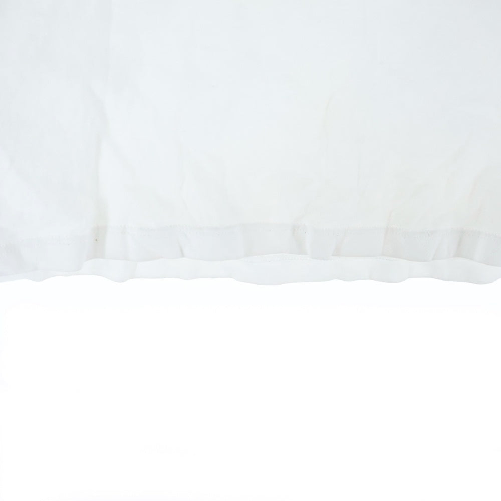 CELINE(セリーヌ) フロントロゴプリント 半袖クロップドTシャツカットソー コットン 2X761671Q ホワイト レディース