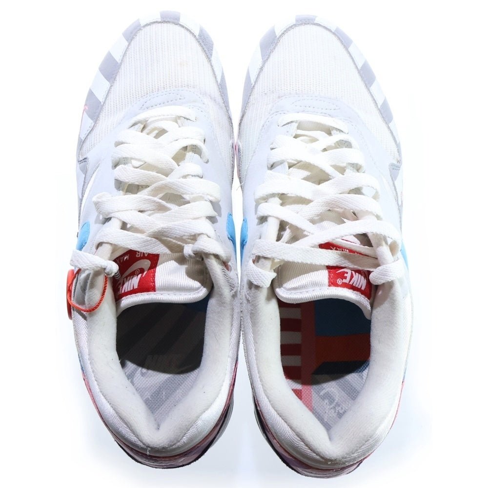 NIKE(ナイキ) ×PARRA AIR MAX 1 PURE PLATINUM AT3057-100 パラ エアマックス1 ピュアプラチナム ローカットスニーカー US9/27.0cm マルチ