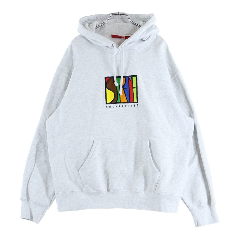 シュプリーム  20AW  Enterprises Hooded Sweatshirt エンタープライズロゴ刺繍プルオーバーパーカー メンズ XL SUPREME(シュプリーム) 20AW Enterprises Hooded Sweatshirt
