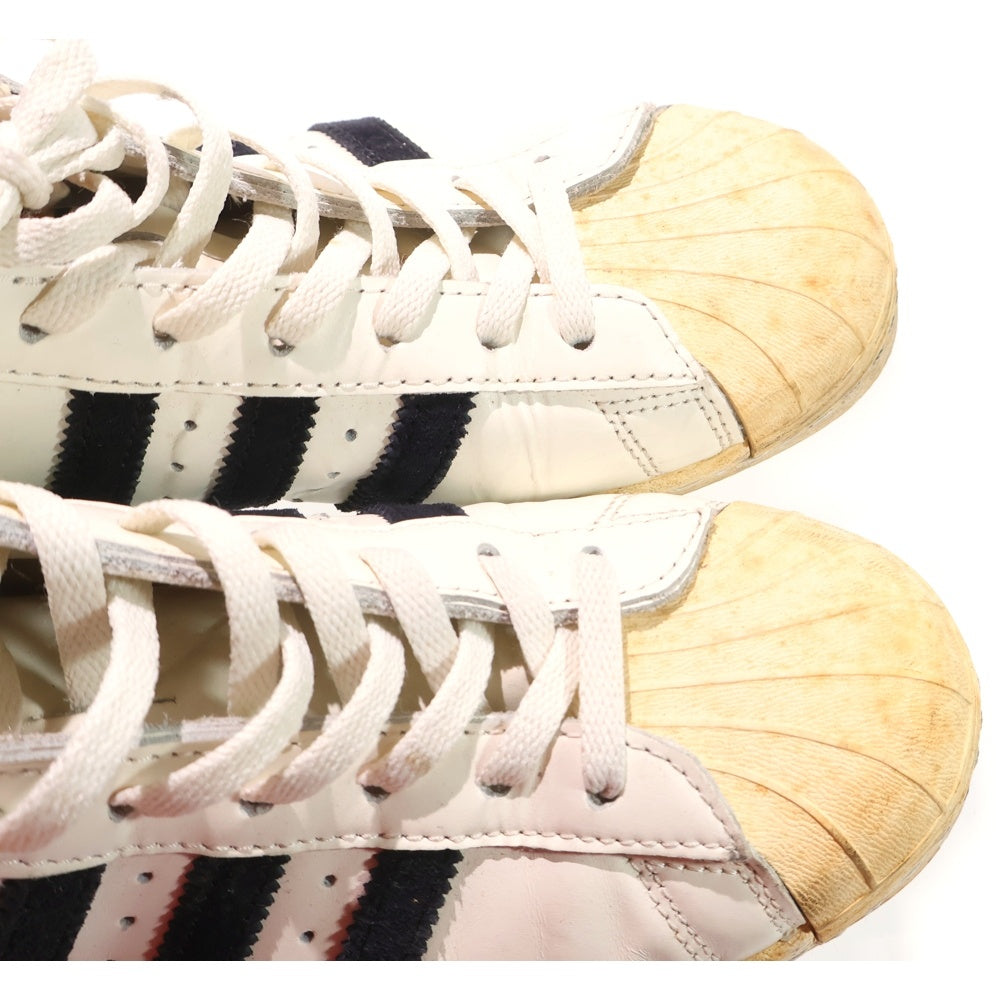 adidas(アディダス) PRO MODEL VINTAGE D B35246 プロモデル ヴィンテージ ハイカットスニーカー US6.5/24.5cm ホワイト レディース