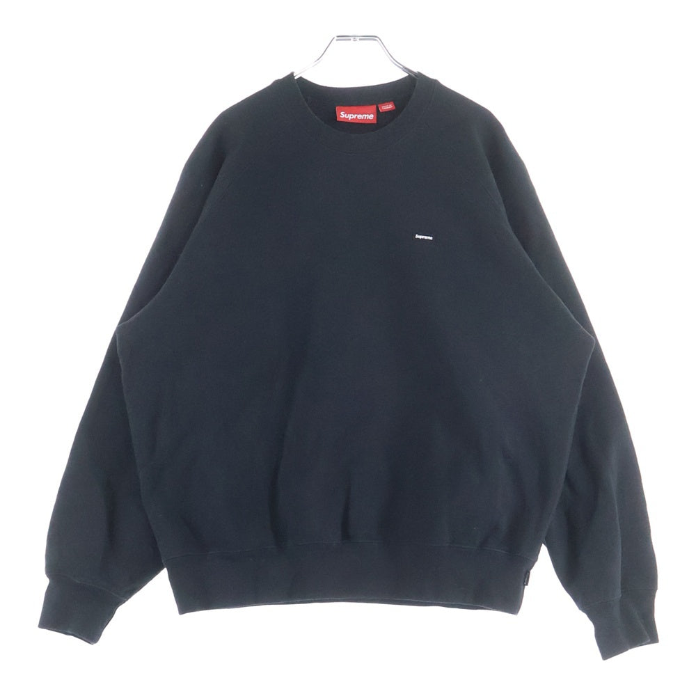 SUPREME(シュプリーム) 25AW Small Box Sweatshirt スモールボックスロゴ クルーネック スウェットトレーナー ブラック