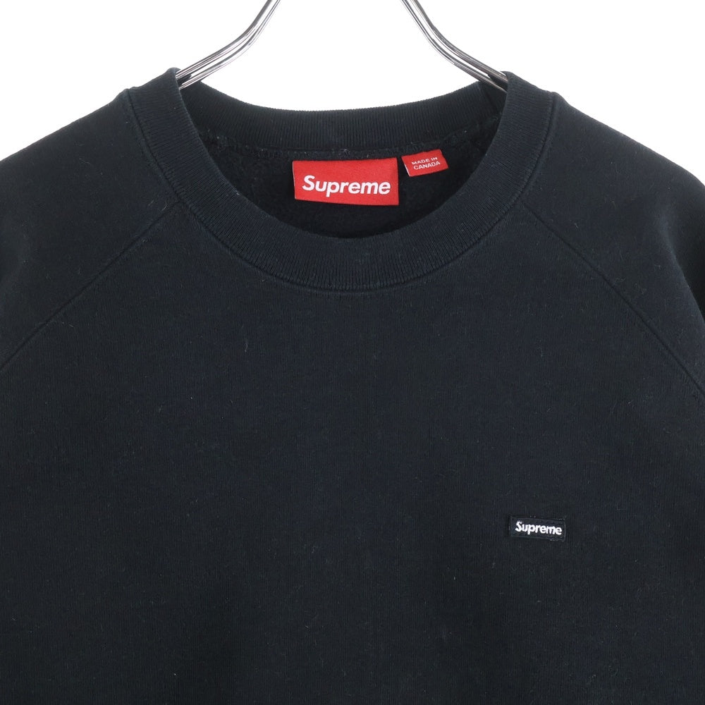 SUPREME(シュプリーム) 25AW Small Box Sweatshirt スモールボックスロゴ クルーネック スウェットトレーナー ブラック