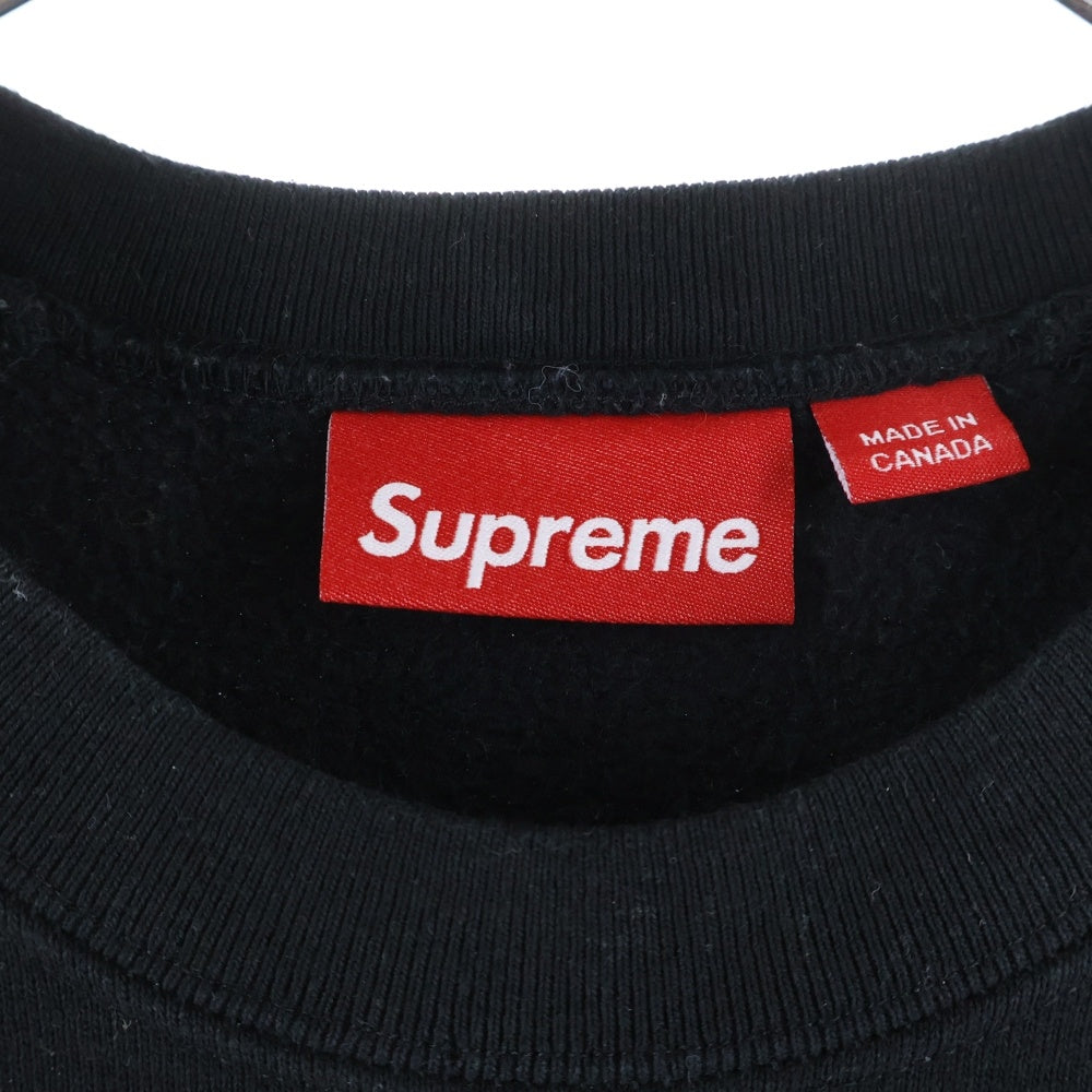 SUPREME(シュプリーム) 25AW Small Box Sweatshirt スモールボックスロゴ クルーネック スウェットトレーナー ブラック