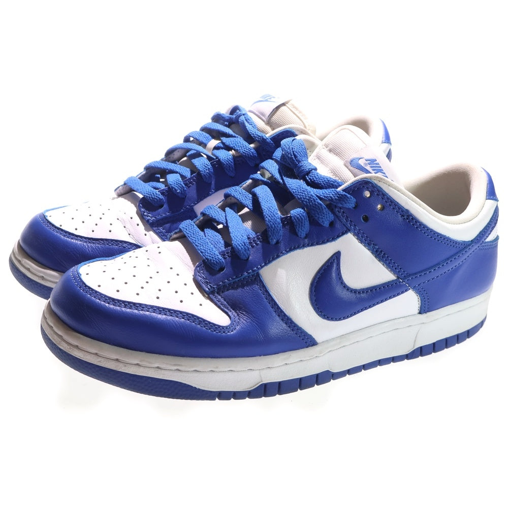 NIKE(ナイキ) DUNK LOW SP VARSITY ROYAL KENTUCKY CU1726-100 ダンク ケンタッキー ローカットスニーカー ホワイト/ブルー US9/27cm