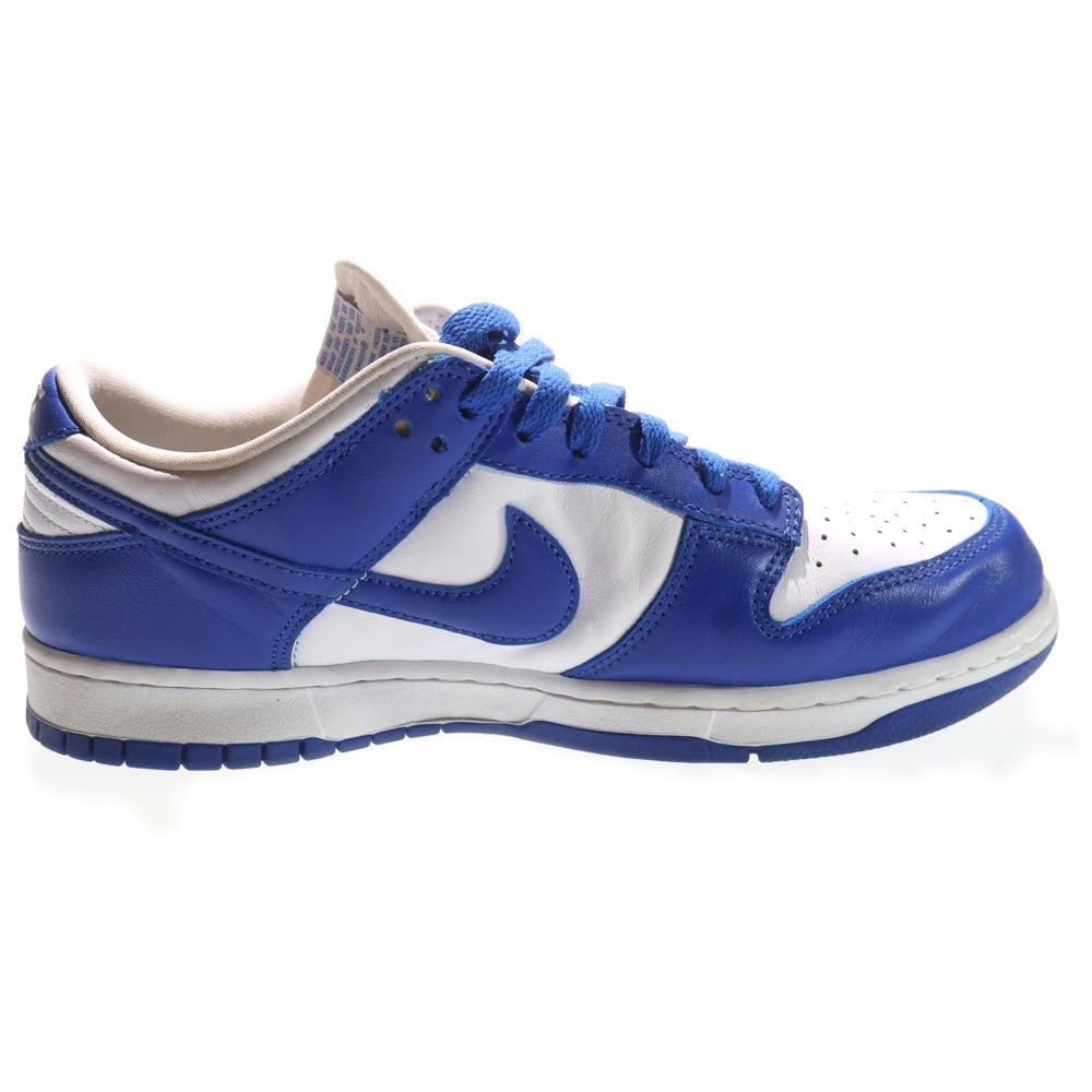 NIKE(ナイキ) DUNK LOW SP VARSITY ROYAL KENTUCKY CU1726-100 ダンク ケンタッキー ローカットスニーカー ホワイト/ブルー US9/27cm