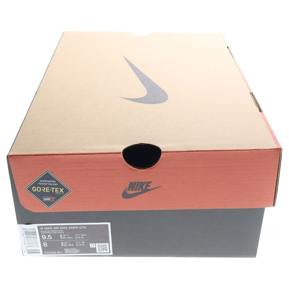 NIKE(ナイキ) WMNS AIR MAX SNDR GORE-TEX FZ4238-001 エアマックスサンダー ゴアテックス ローカットスニーカー US9.5/26.5cm ブラック