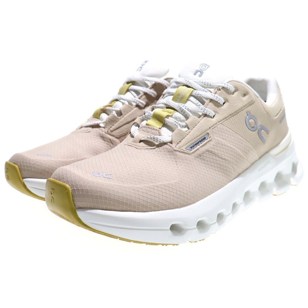 On(オン) Cloudrunner 2 Waterproof 3WE10144286 クラウドランナー 2 ウォータープルーフ ローカットスニーカー US7/24.0cm ベージュ レディース