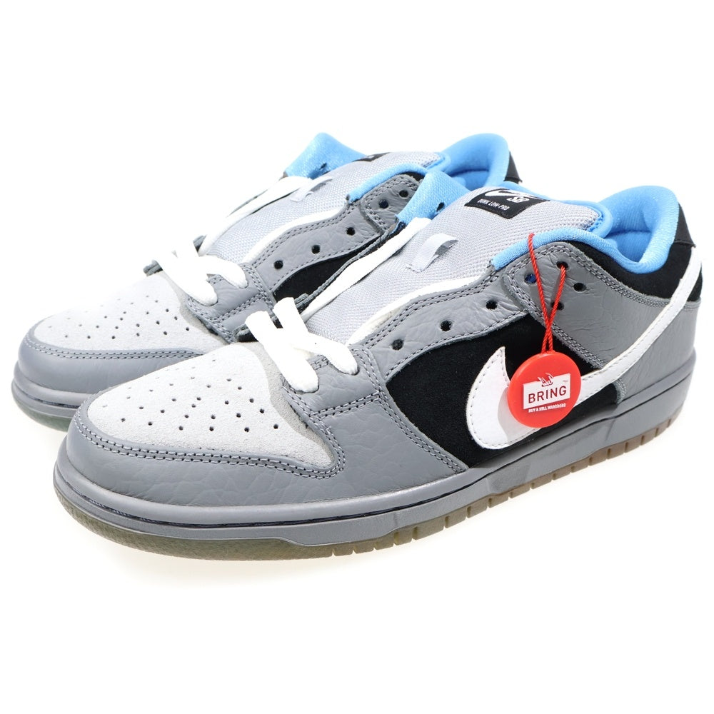 NIKE SB(ナイキエスビー) 【観賞用2012年製】×PREMIER DUNK LOW PETOSKER 313170-014 プレミア ダンク ペトスキー ローカットスニーカー US9/27.0cm グレー
