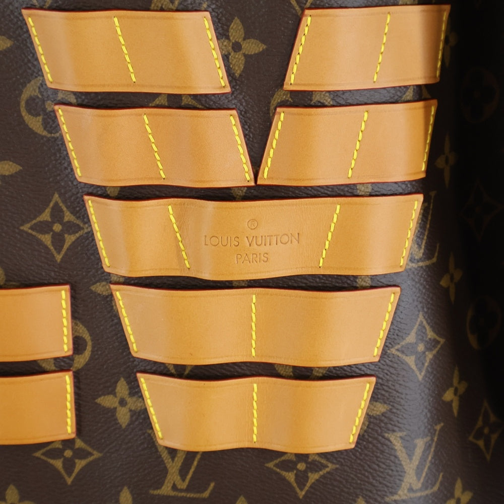 LOUIS VUITTON(ルイヴィトン) 22SS×NIGO ニゴ モノグラムLVトワルミリタリージャケット RM221M LSR HML07E ブラウン