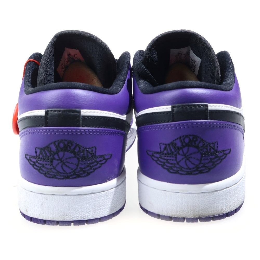 NIKE(ナイキ) AIR JORDAN 1 LOW COURT PUPLE 553558-500 エアジョーダン1 ローカットスニーカー コートパープル パープル US11/29.0cm