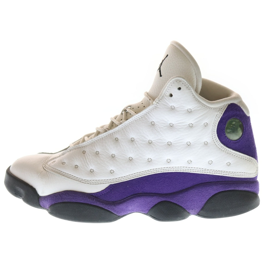 NIKE(ナイキ) AIR JORDAN 13 RETRO LAKERS 414571-105 エアジョーダン13 レトロ レイカーズ ハイカットスニーカー US9/27.0cm ホワイト/パープル