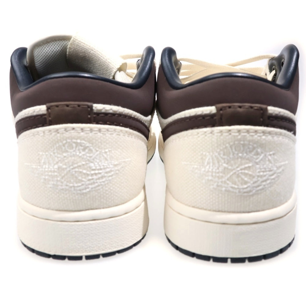 NIKE(ナイキ) AIR JORDAN 1 LOW PRM PALE IVORT IB8058-110 エアジョーダン1 ロー PRM ペールアイボリー ローカットスニーカー US9.5/27.5cm アイボリー