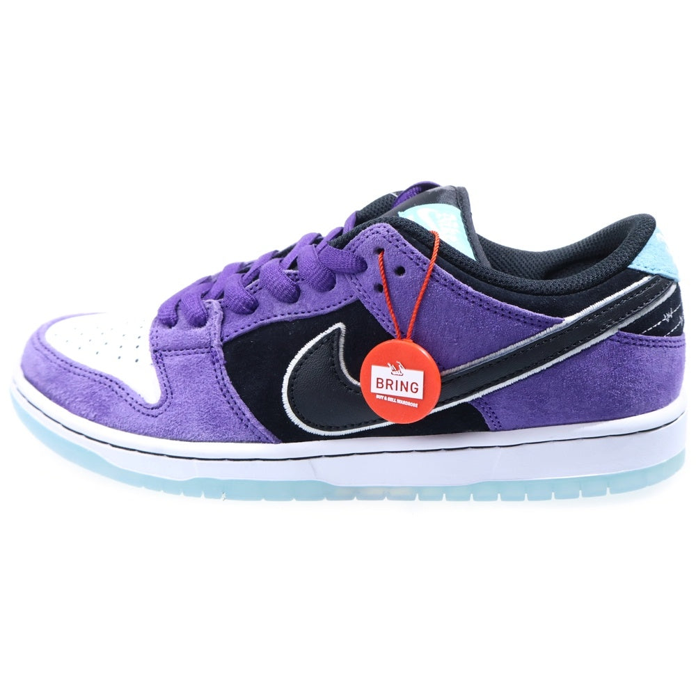 NIKE(ナイキ) ×Hayley Wilson Dunk Low Pro Black and Court Purple HJ0513-500 ダンク ヘイリーウィルソン ローカットスニーカー US9/27cm パープル