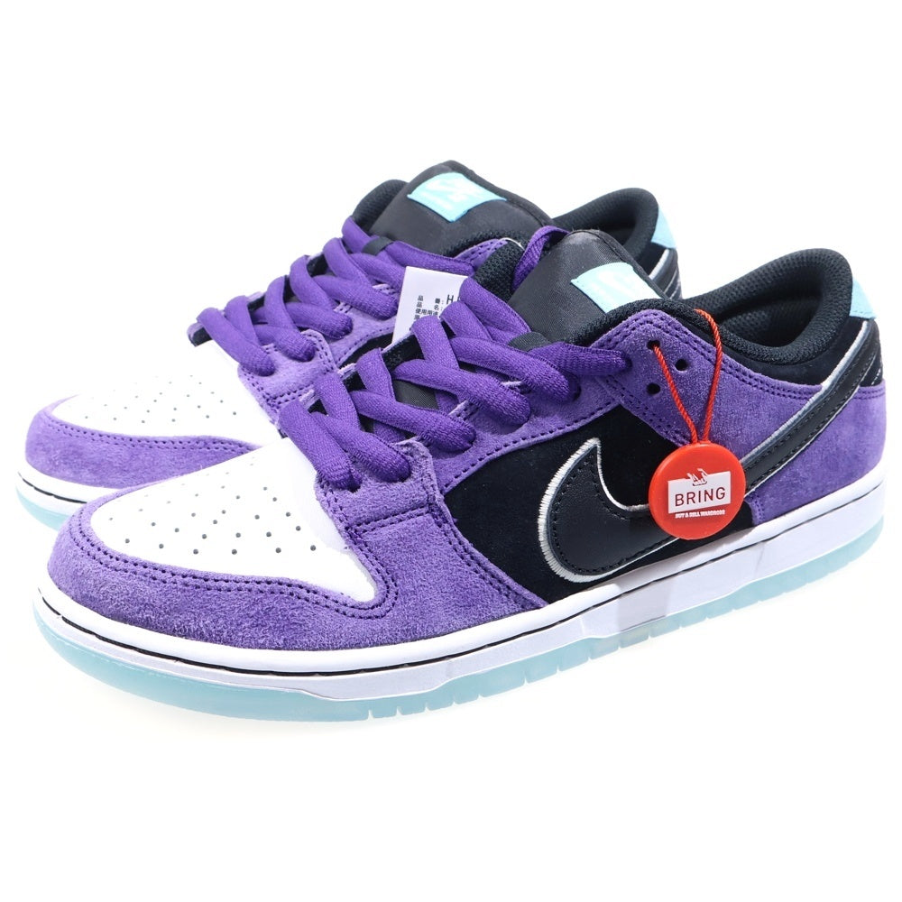 NIKE(ナイキ) ×Hayley Wilson Dunk Low Pro Black and Court Purple HJ0513-500 ダンク ヘイリーウィルソン ローカットスニーカー US9/27cm パープル