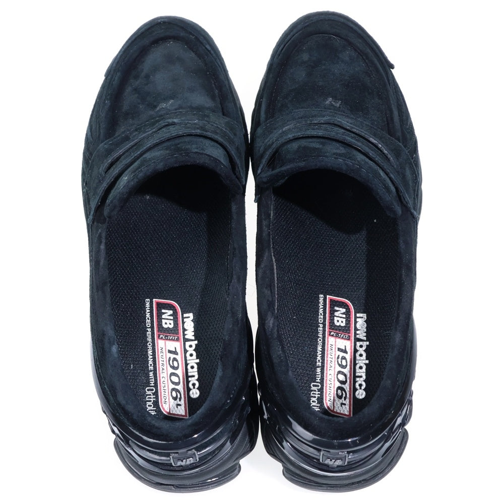 New Balance(ニューバランス) BLACK SUEDE U1906LNT ブラックスウェード ローカットスニーカー ローファー US9.5/27.5cm ブラック