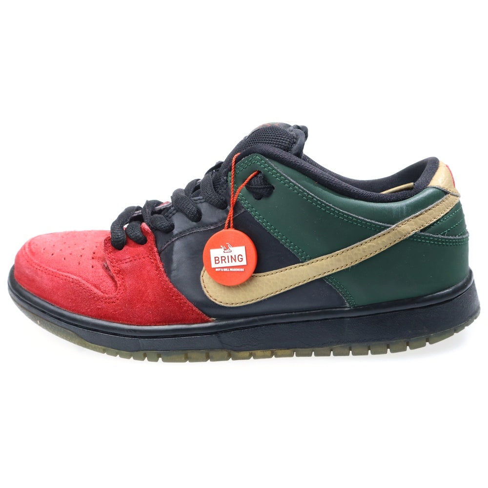 NIKE SB(ナイキエスビー) 【観賞用2013年】DUNK LOW BHM 304292-673 ダンクロー ローカットスニーカー ブラック US9.5/27.5cm