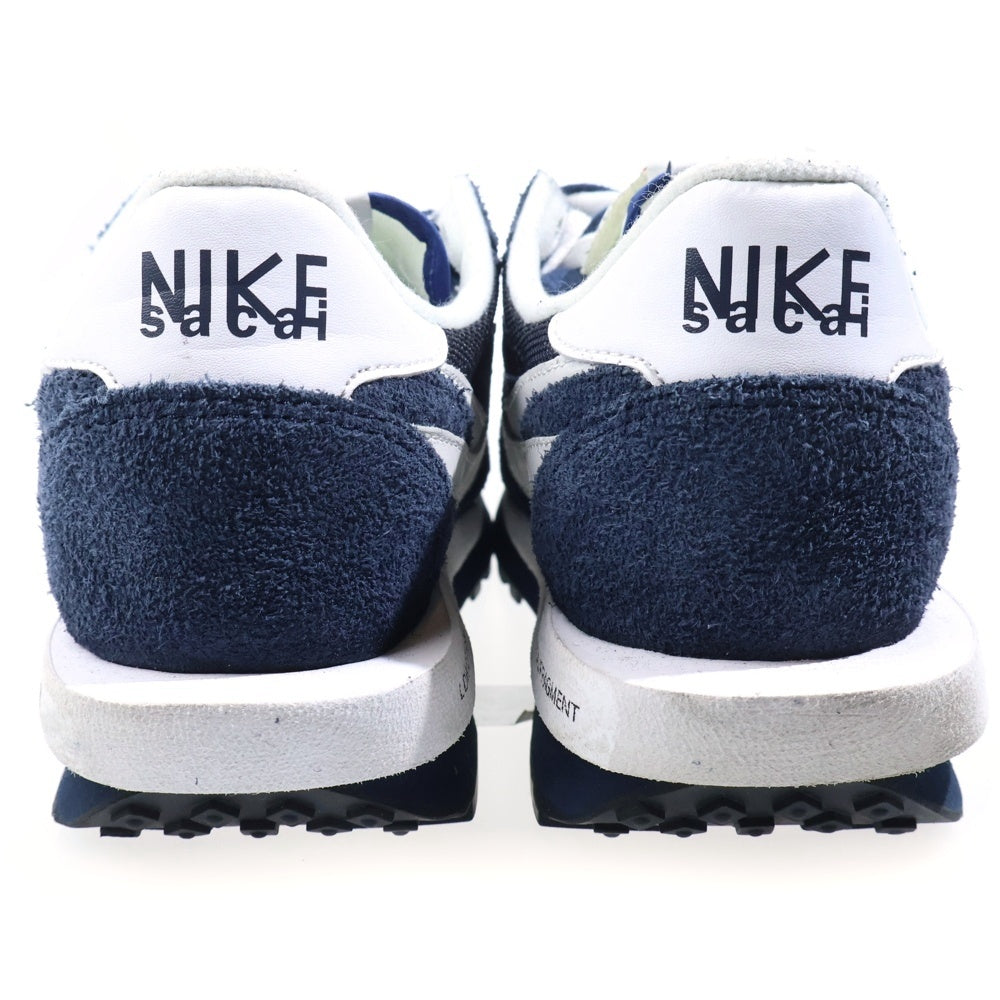 NIKE(ナイキ) ×sacai×FRAGMENT DESIGN LD WAFFLE DH2684-400 サカイ フラグメントデザイン LDワッフル ローカットスニーカー US9/27.0cm ネイビー