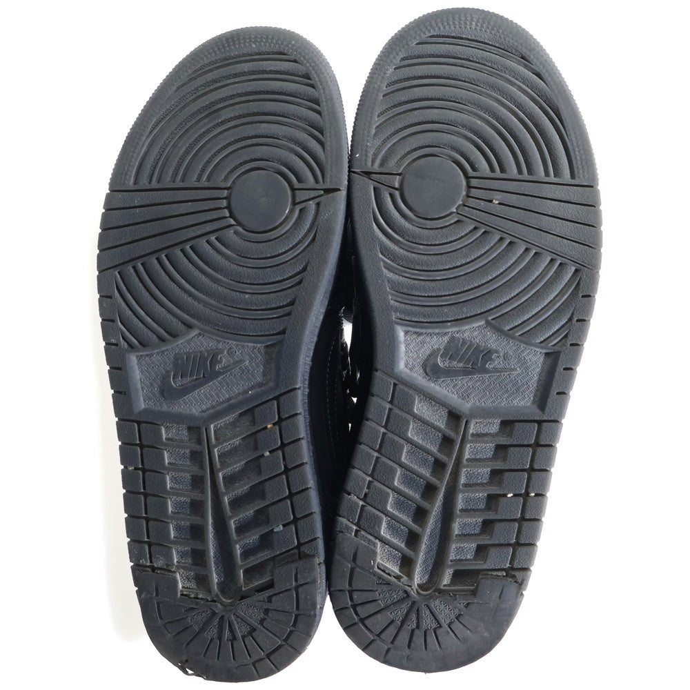 NIKE(ナイキ) ×TRAVIS SCOTT AIR JORDAN 1 LOW OG SP BLACK PHANTOM DM7866-001 エアジョーダン1 ブラックファントム ローカットスニーカー ブラック US9.5/27.5cm