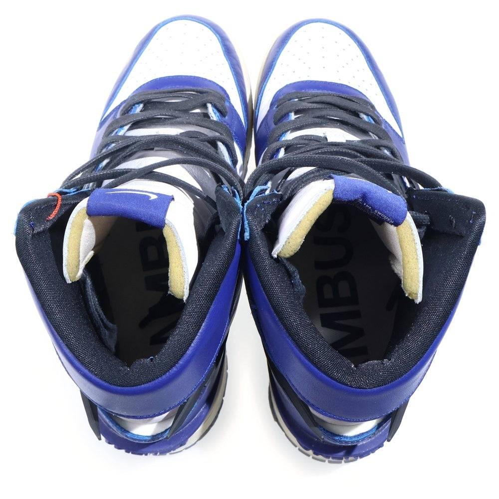 NIKE(ナイキ) ×AMBUSH DUNK HIGH DEEP ROYAL CU7544-400 アンブッシュ ダンク ディープロイヤル ハイカットスニーカー ブルー/ホワイト US9/27.0cm