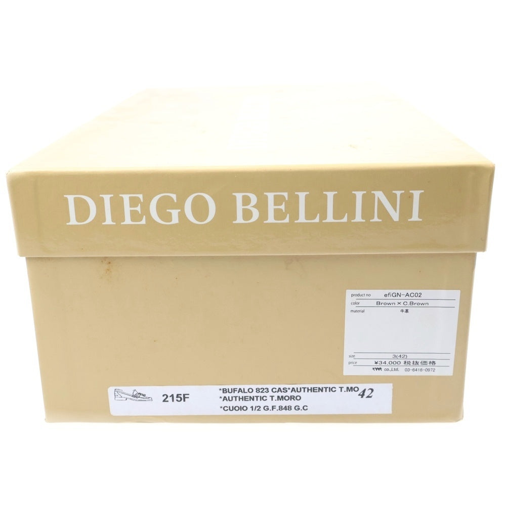 DIEGO BELLINI(ディエゴ ベリニ) DIEGO BELLINI タッセルローファー efiGN-AC02 ブラウン