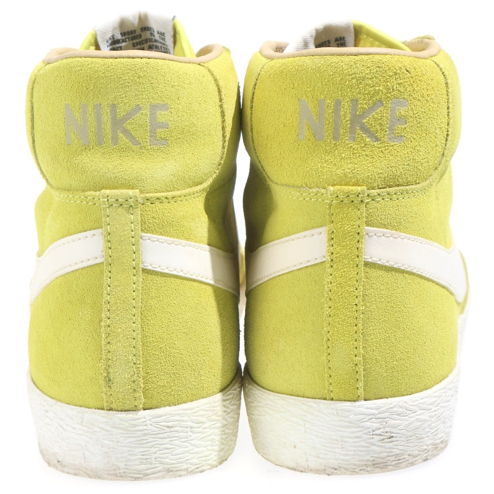 NIKE(ナイキ) BLAZER HIGH PREMIUM RETRO ブレザーハイプレミアムレトロ ハイカットスニーカー 511427-772 US10.5/28.5cm イエロー