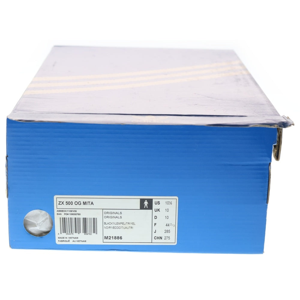 adidas(アディダス) ZX 500 OG MITA ローカットスニーカー シューズ M21886 US10.5/28.5cm ブラック/イエロー