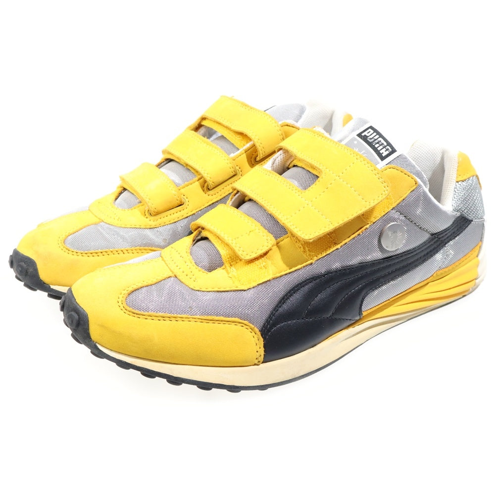 PUMA(プーマ) ×MIHARA YASUHIRO ×ミハラヤスヒロ ベルクロローカットスニーカー 348672 シルバー/イエロー