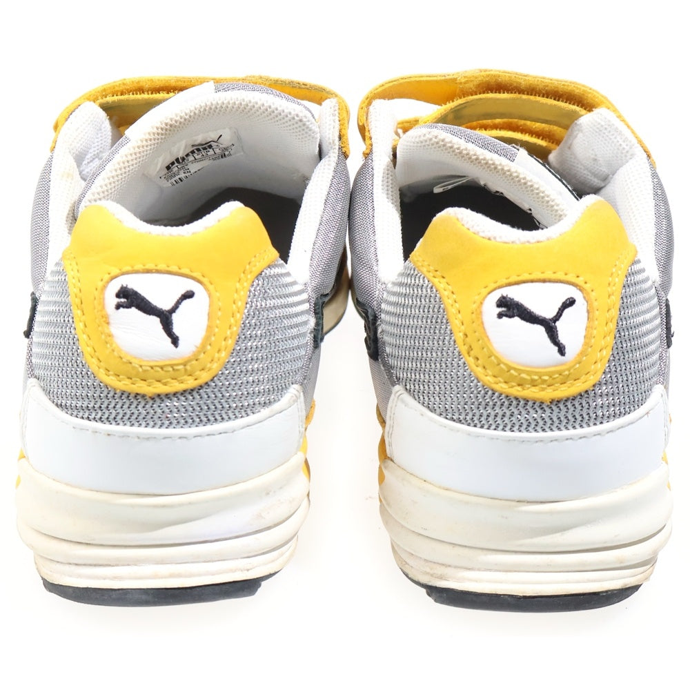 PUMA(プーマ) ×MIHARA YASUHIRO ×ミハラヤスヒロ ベルクロローカットスニーカー 348672 シルバー/イエロー