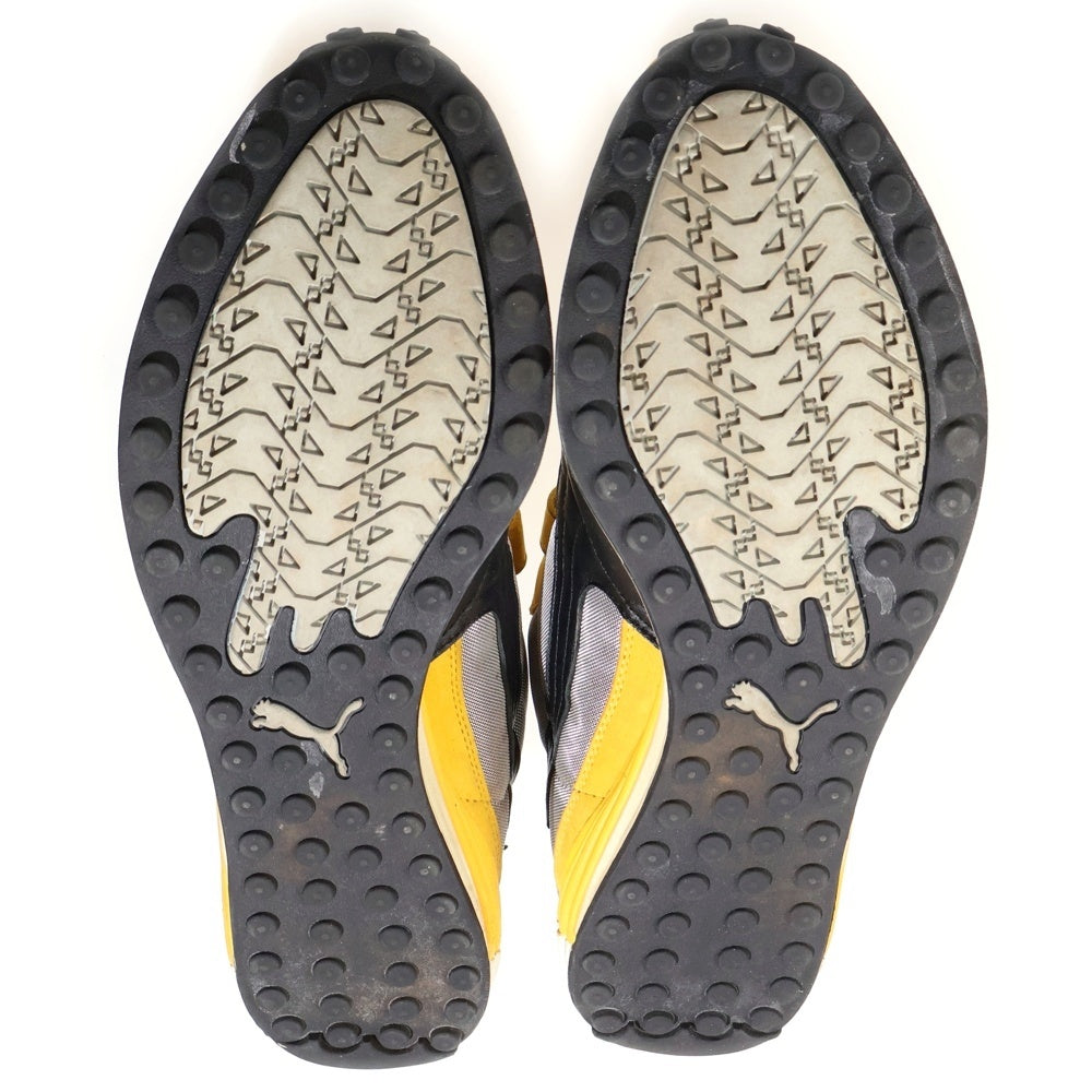 PUMA(プーマ) ×MIHARA YASUHIRO ×ミハラヤスヒロ ベルクロローカットスニーカー 348672 シルバー/イエロー