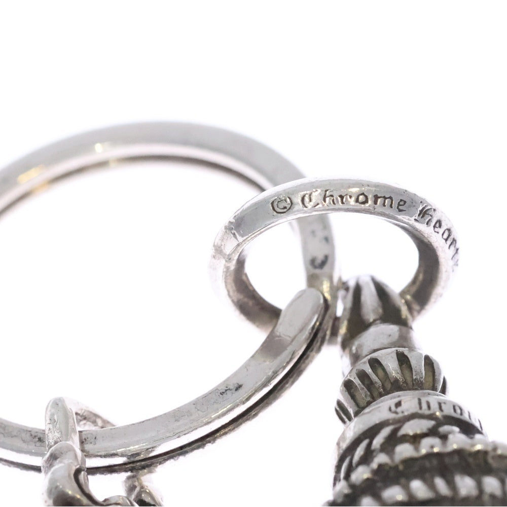 CHROME HEARTS(クロムハーツ) CROW&No5 DGGR クロウ #5 ダガー キーリング シルバー