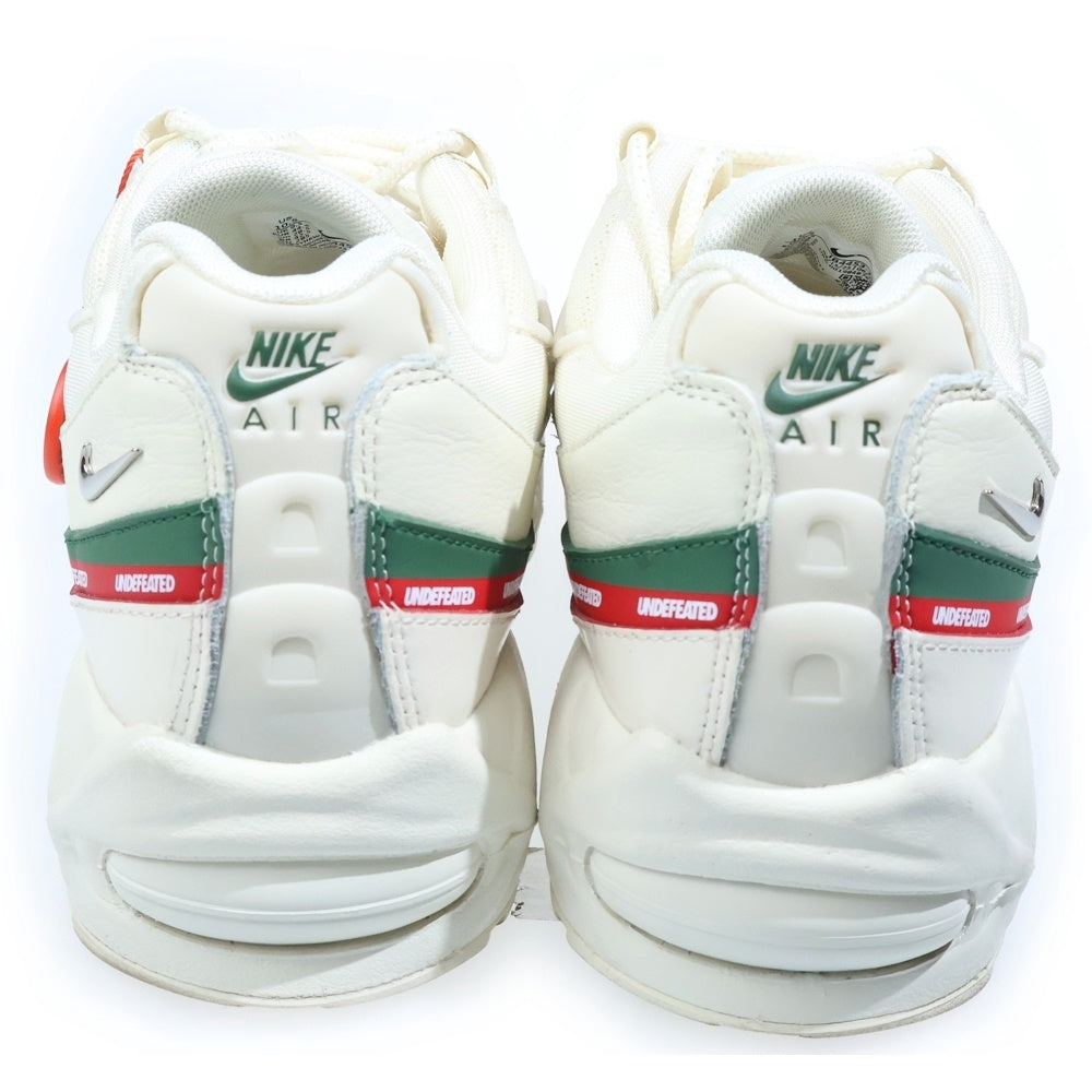 NIKE(ナイキ) ×UNDEFEATED AIR MAX 95 SP SAIL IB4453-100 エアーマックス95 ローカットスニーカー ベージュ US10.5/28.5cm