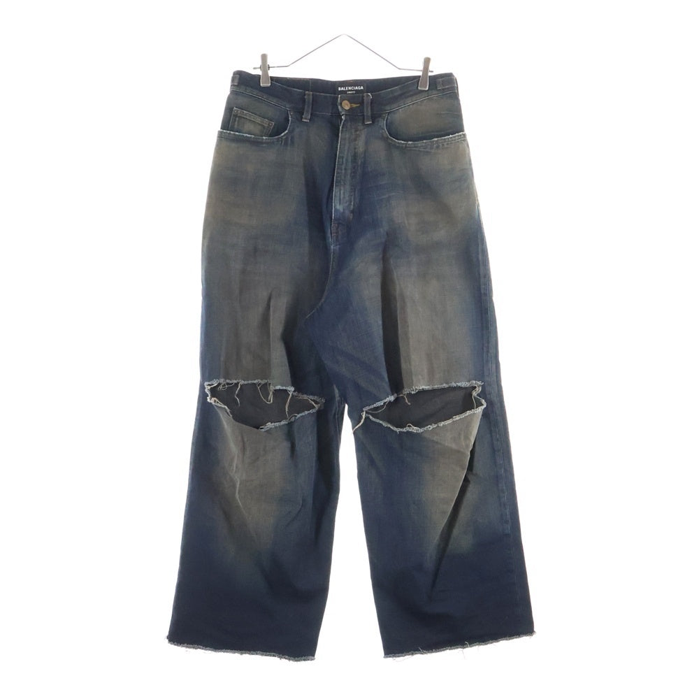BALENCIAGA(バレンシアガ) 22AW Destroy Skate Denim Pants 697828 BALENCIAGA(バレンシアガ) 22AW Destroy Skate Denim Pants 697828