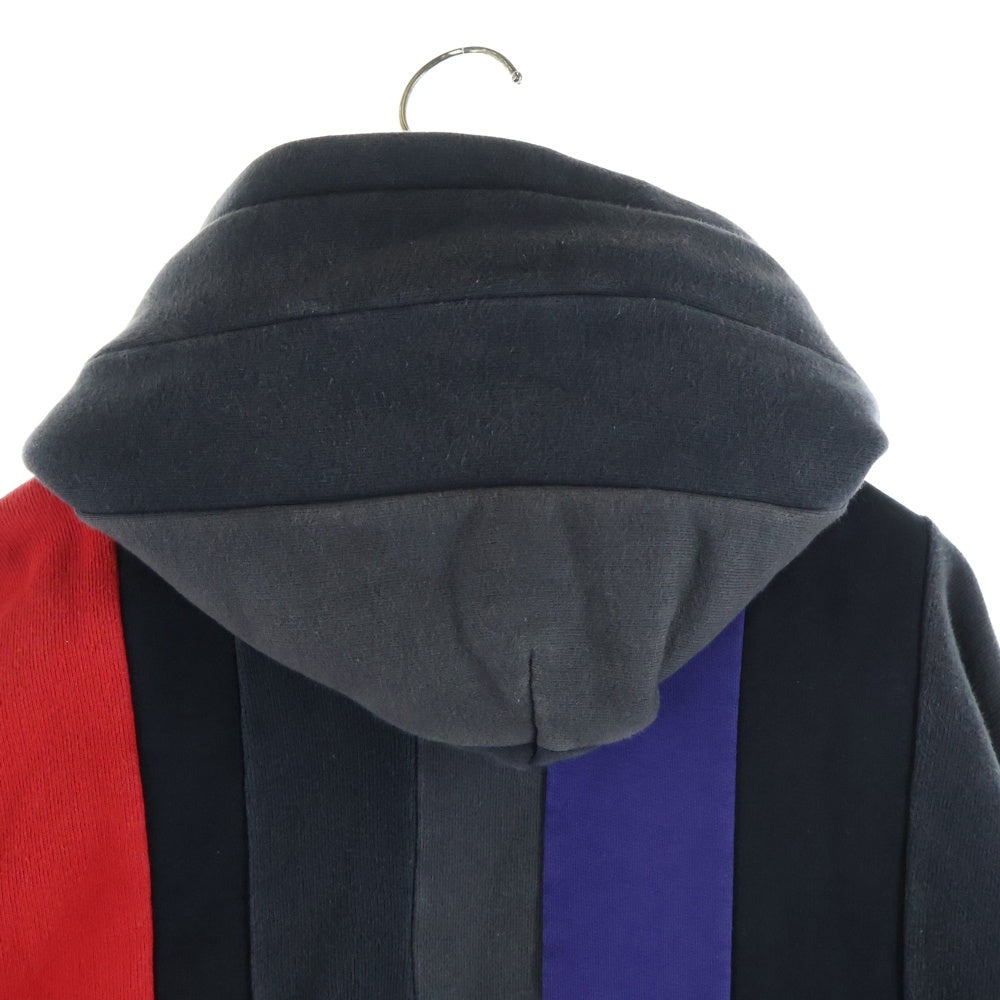 BALENCIAGA(バレンシアガ) 21SS Cut-Up Hoodie 661594 TKVB3 青山限定 カットアップフーディ スウェットパーカー マルチ