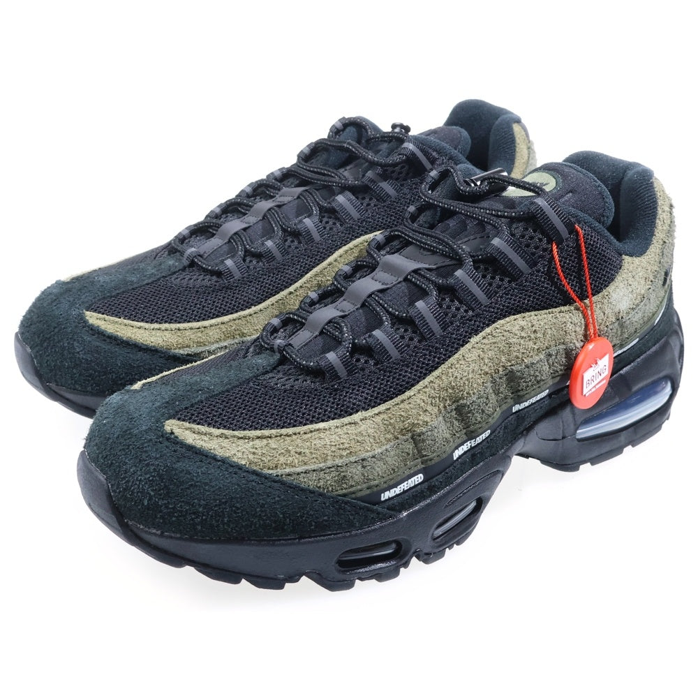 NIKE(ナイキ) ×UNDEFEATED AIR MAX 95 IB4523-200 アンディフィーテッド エアーマックス 95 カーキ US9/27.0cm