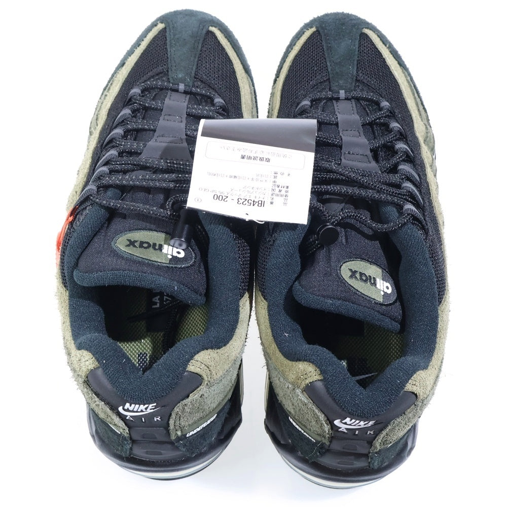 NIKE(ナイキ) ×UNDEFEATED AIR MAX 95 IB4523-200 アンディフィーテッド エアーマックス 95 カーキ US9/27.0cm