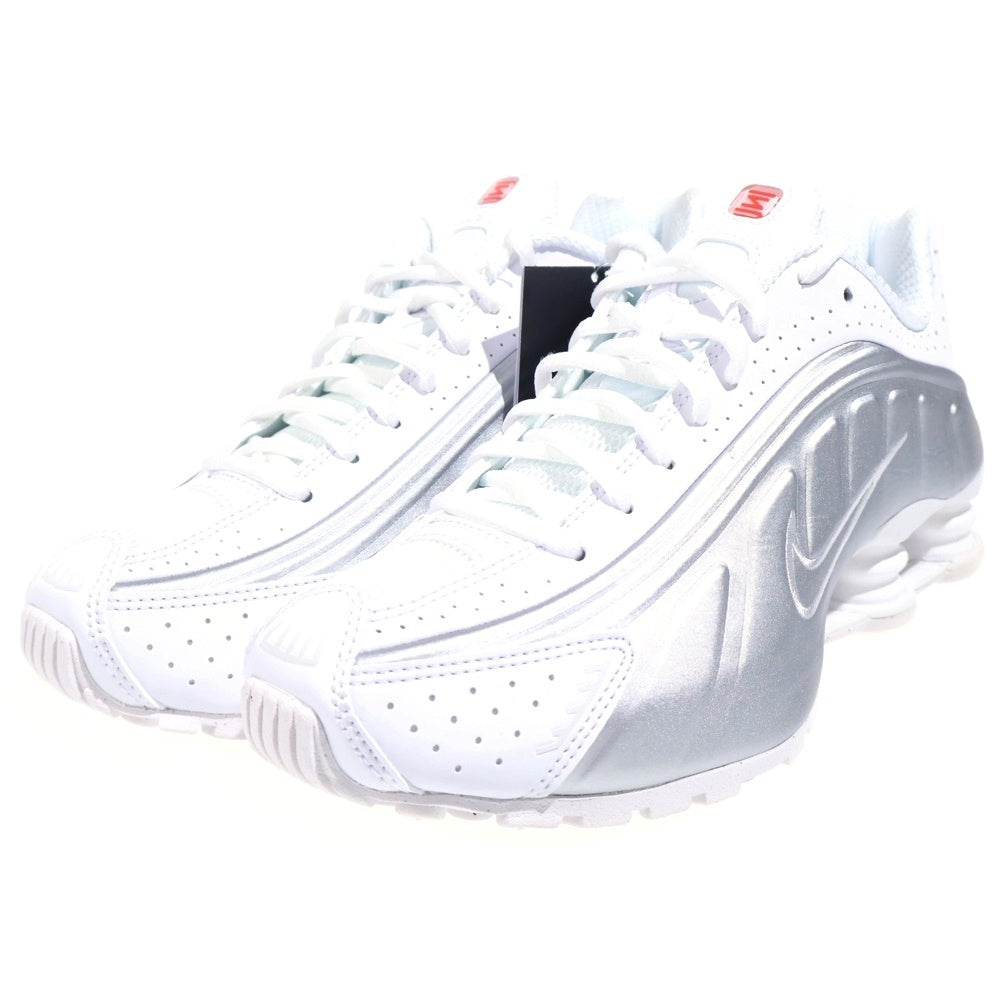 NIKE(ナイキ) WMNS Shox R4 AR3565-101 ウィメンズ ショックス R4 ローカットスニーカー US7.5/24.5cm ホワイト/シルバー レディース