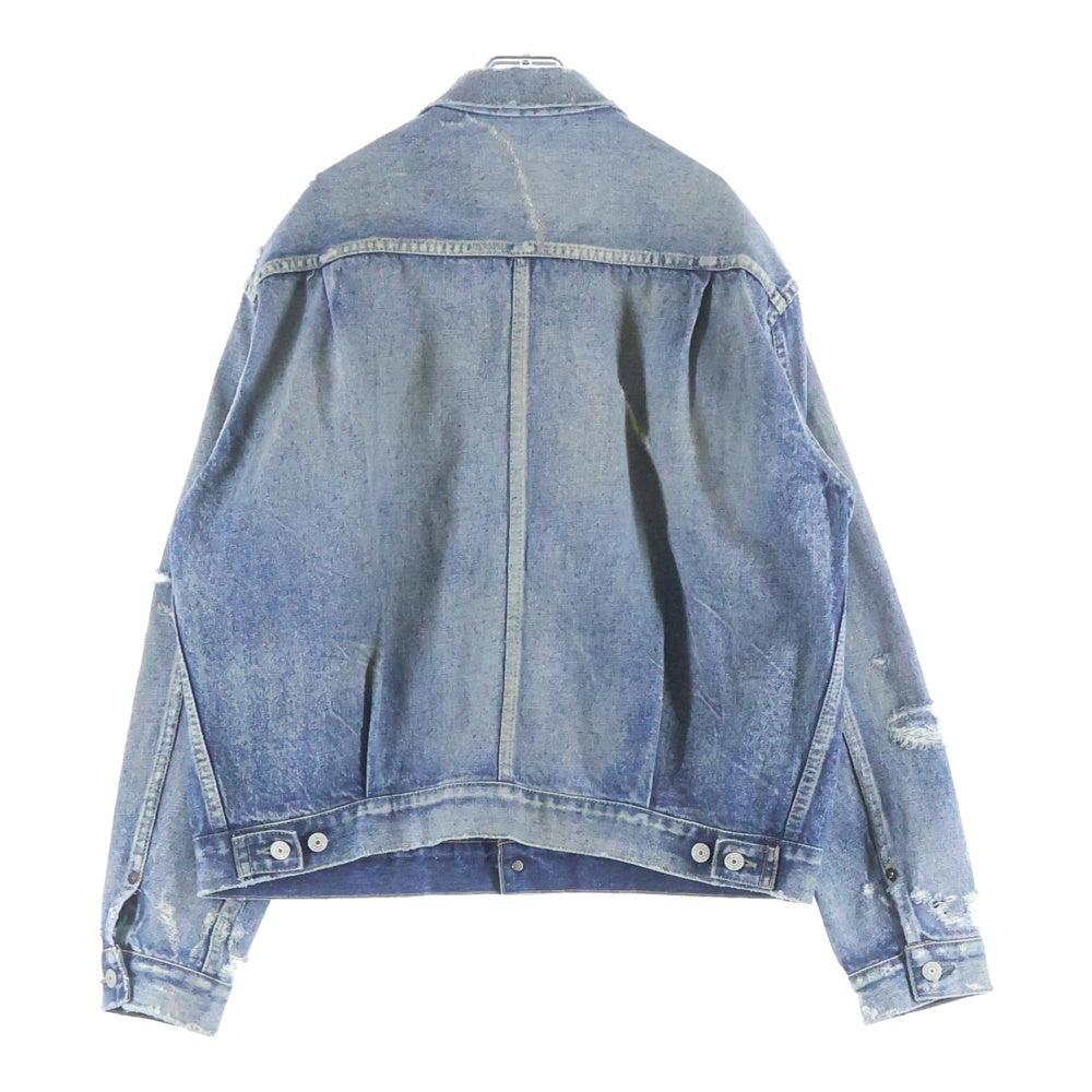 New Manual(ニュー マニュアル) #006 LV 2ND T-BACK JACKET セカンド デニムジャケットJK-AG-0001 インディゴ