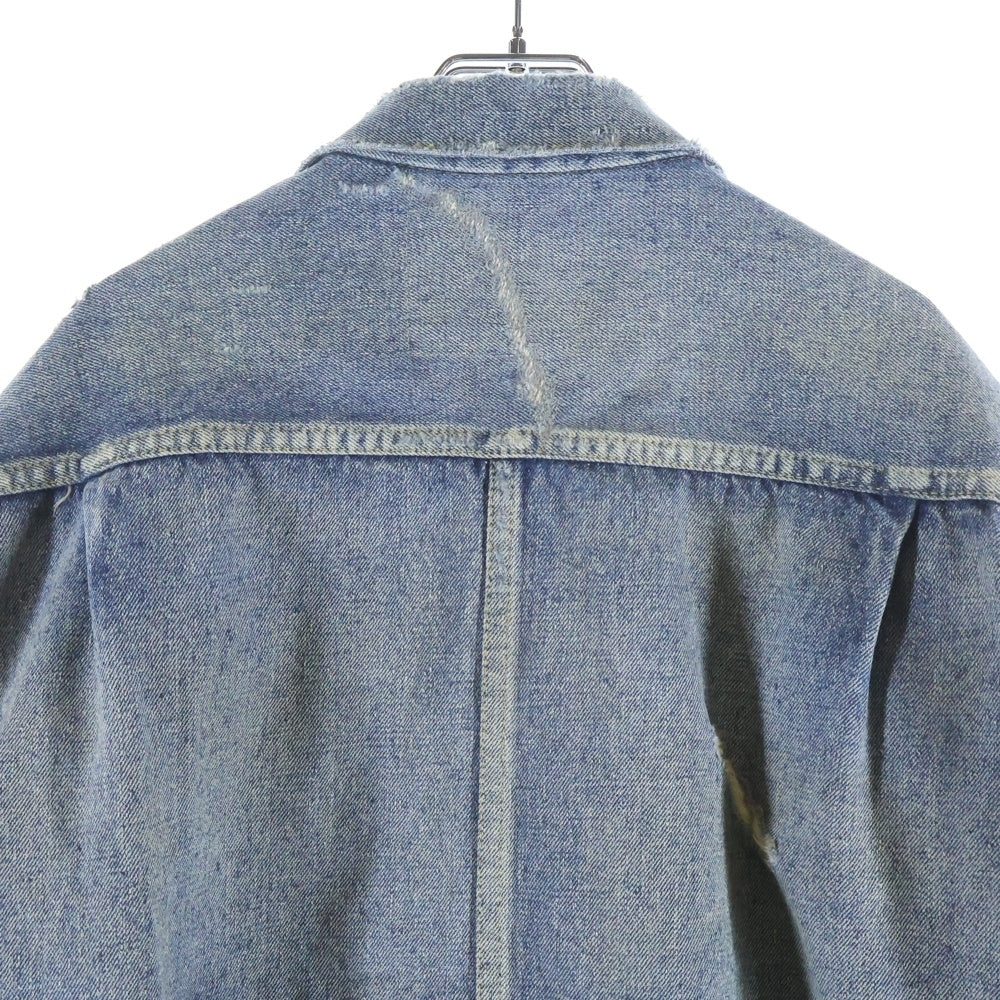 New Manual(ニュー マニュアル) #006 LV 2ND T-BACK JACKET セカンド デニムジャケットJK-AG-0001 インディゴ
