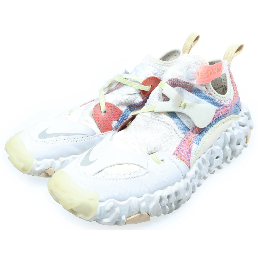 NIKE(ナイキ) ISPA OVERREACT FLYKNIT LIGHT BONE CD9664-100 オーバーリアクト フライニット ライト ボーン ローカットスニーカー US9/27cm マルチ